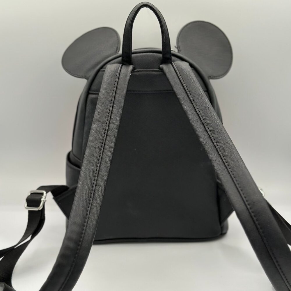 Loungefly: Disney Mickey Mouse Mini Faux Leather Backpack - Picture 5 of 9